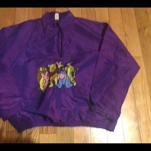 Surf style purple windbreaker